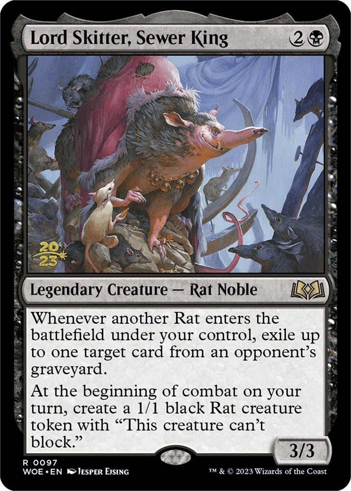 Lord Skitter, Sewer King [Wilds of Eldraine Prerelease Promos] - The Mythic Store | 24h Order Processing