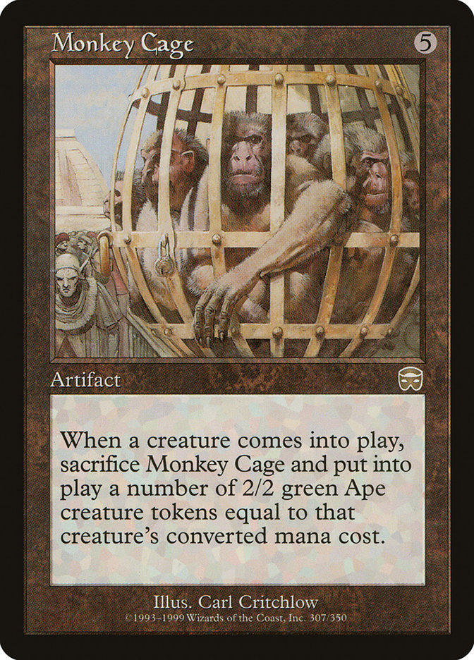 Monkey Cage [Mercadian Masques] - The Mythic Store | 24h Order Processing