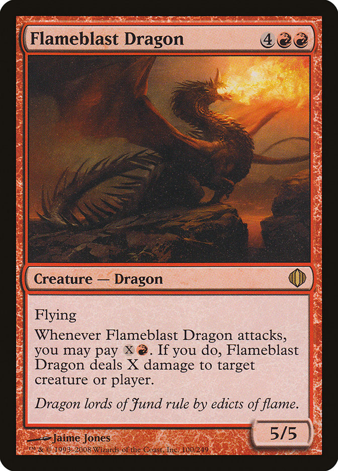 Flameblast Dragon [Shards of Alara] - The Mythic Store | 24h Order Processing