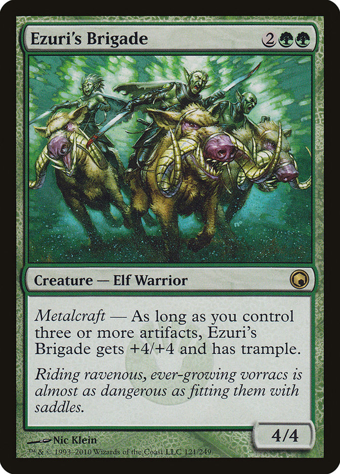 Ezuri's Brigade [Scars of Mirrodin] - The Mythic Store | 24h Order Processing