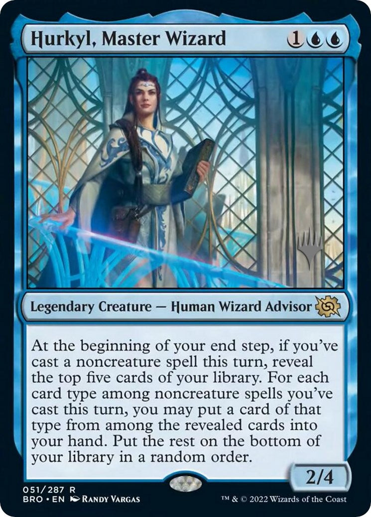 Hurkyl, Master Wizard (Promo Pack) [The Brothers' War Promos] - The Mythic Store | 24h Order Processing