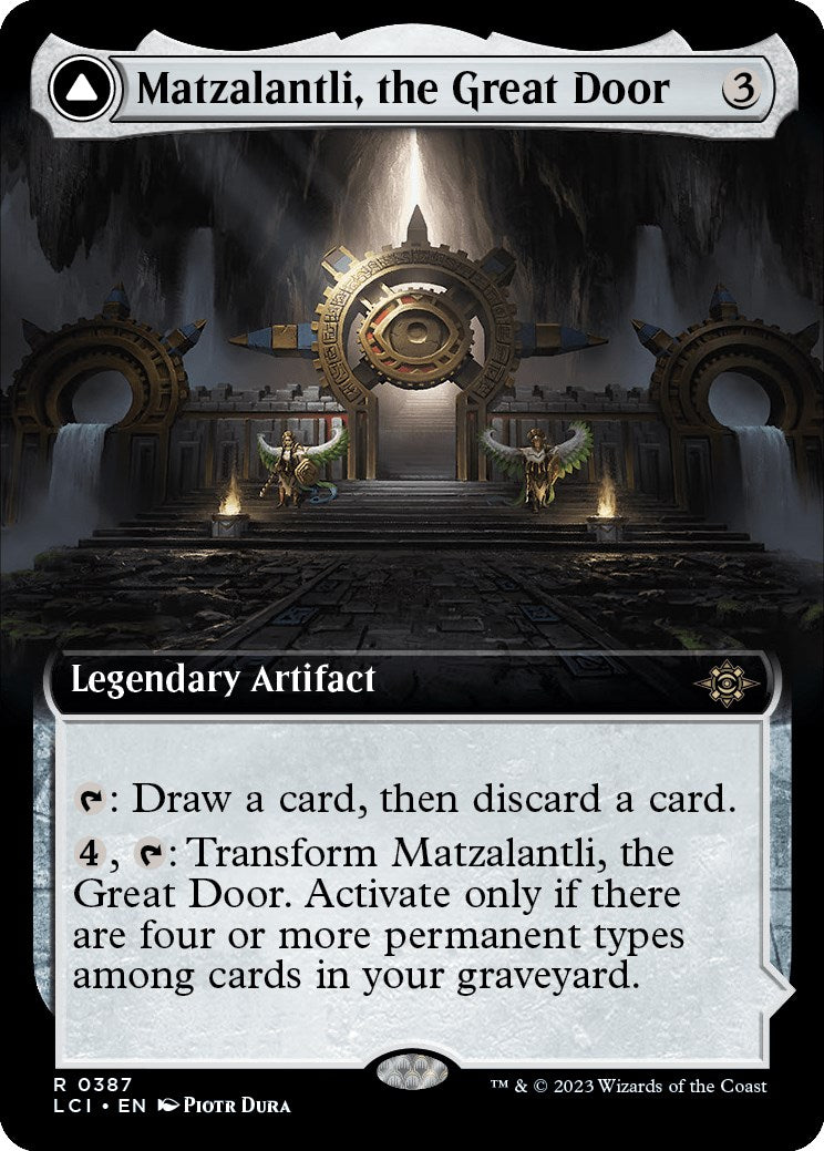 Matzalantli, the Great Door // The Core (Extended Art) [The Lost Caverns of Ixalan] - The Mythic Store | 24h Order Processing