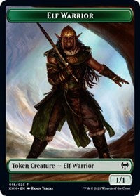 Elf Warrior // Tibalt, Cosmic Impostor Emblem Double-Sided Token [Kaldheim Tokens] - The Mythic Store | 24h Order Processing