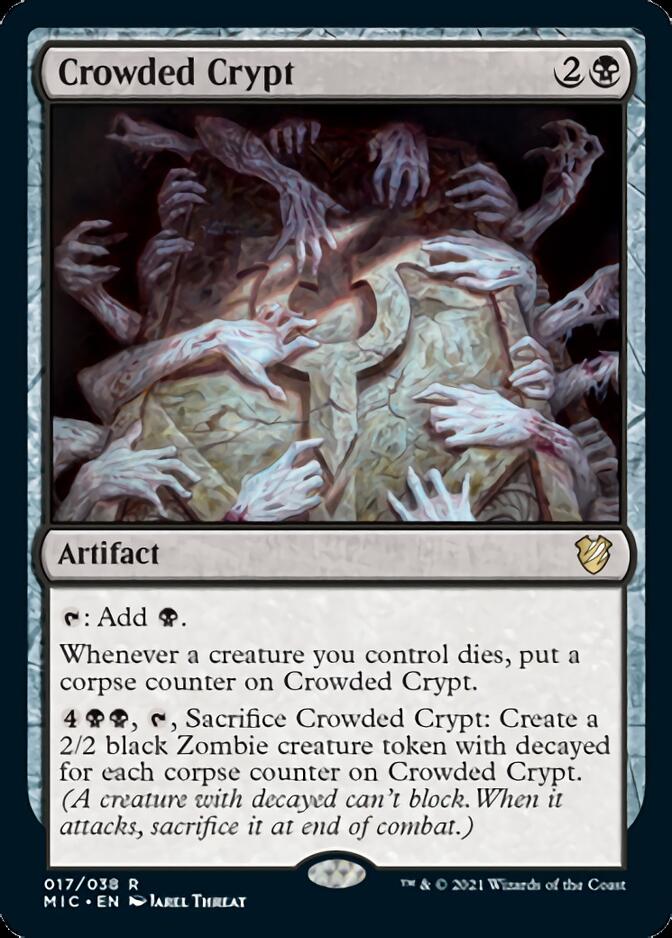 Crowded Crypt [Innistrad: Midnight Hunt Commander] - The Mythic Store | 24h Order Processing