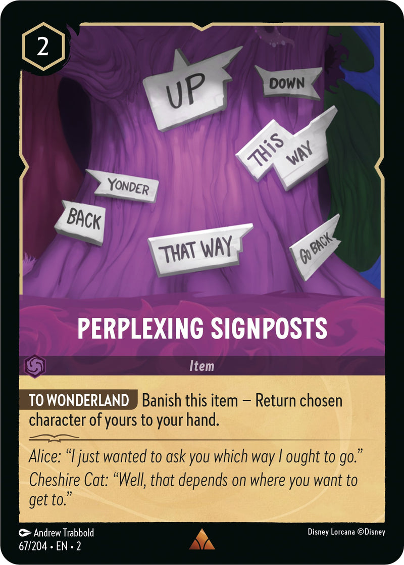 Perplexing Signposts (67/204) [Rise of the Floodborn] - The Mythic Store | 24h Order Processing