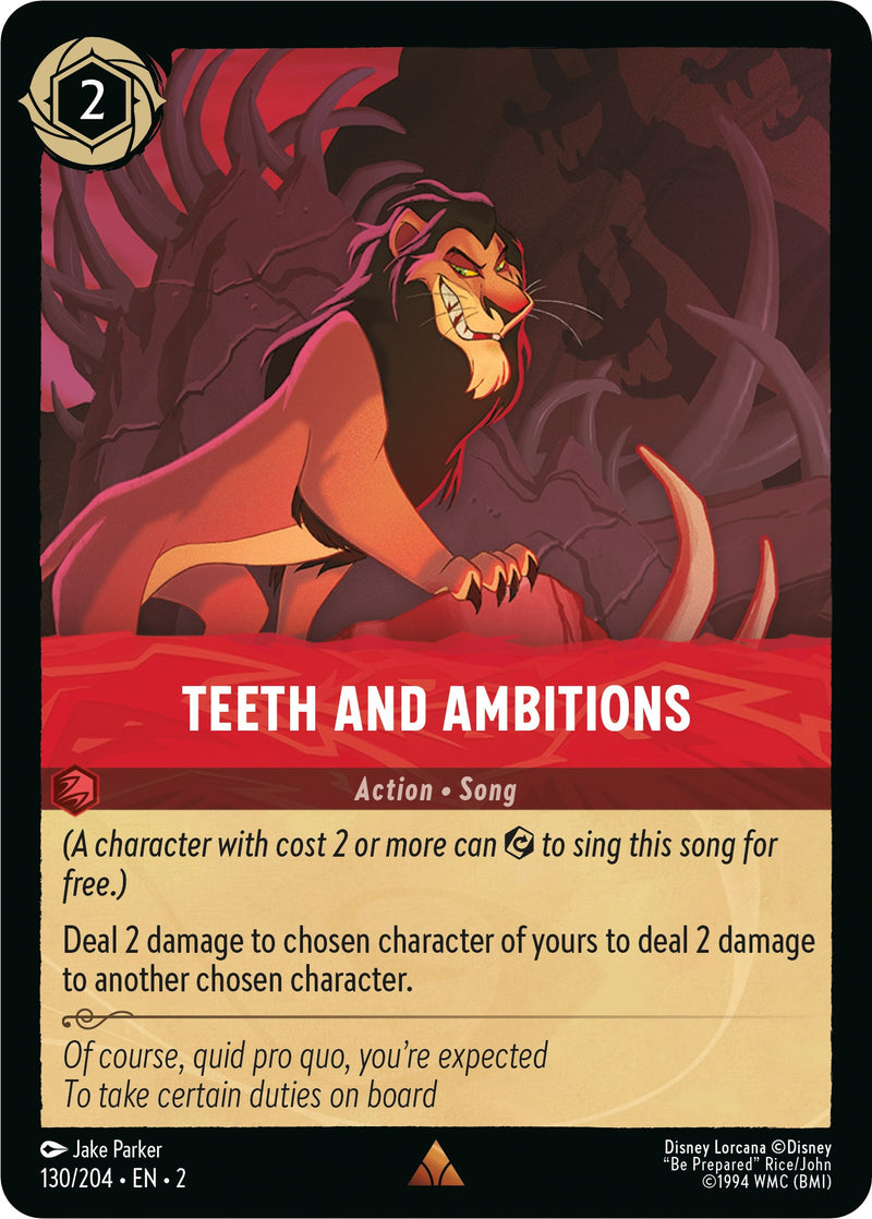 Teeth and Ambitions (130/204) [Rise of the Floodborn] - The Mythic Store | 24h Order Processing