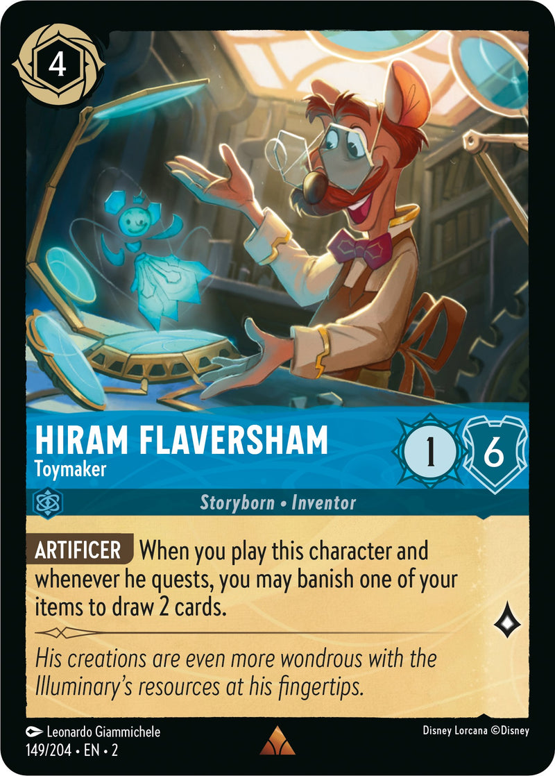Hiram Flaversham - Toymaker (149/204) [Rise of the Floodborn] - The Mythic Store | 24h Order Processing
