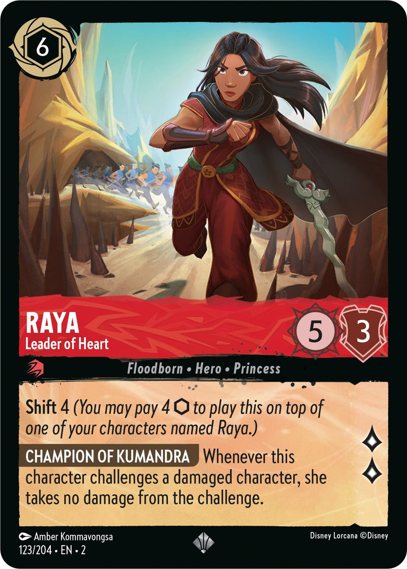 Raya - Leader of Heart (123/204) [Rise of the Floodborn] - The Mythic Store | 24h Order Processing