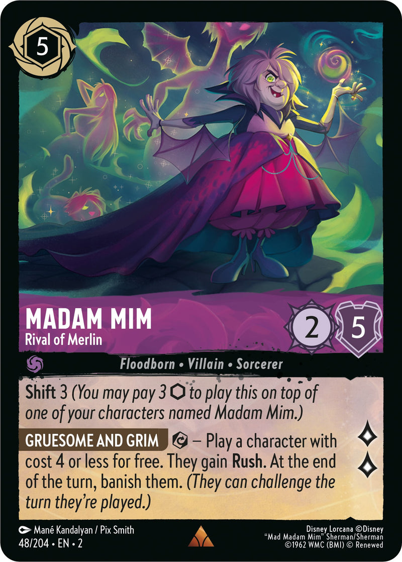 Madam Mim - Rival of Merlin (48/204) [Rise of the Floodborn] - The Mythic Store | 24h Order Processing