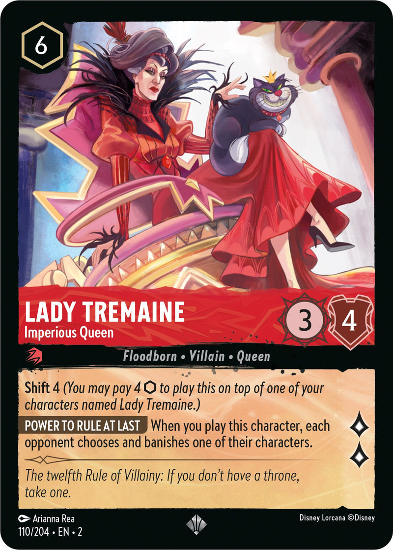 Lady Tremaine - Imperious Queen (110/204) [Rise of the Floodborn] - The Mythic Store | 24h Order Processing
