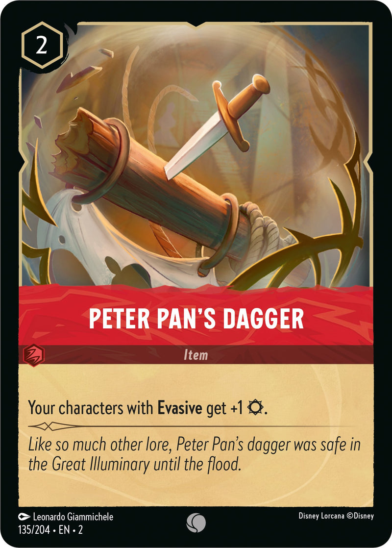 Peter Pan's Dagger (135/204) [Rise of the Floodborn] - The Mythic Store | 24h Order Processing