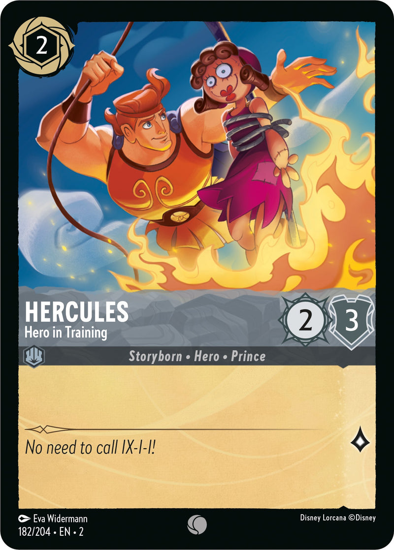 Hercules - Hero in Training (182/204) [Rise of the Floodborn] - The Mythic Store | 24h Order Processing