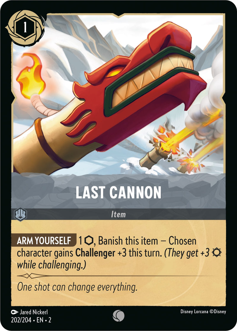 Last Cannon (202/204) [Rise of the Floodborn] - The Mythic Store | 24h Order Processing