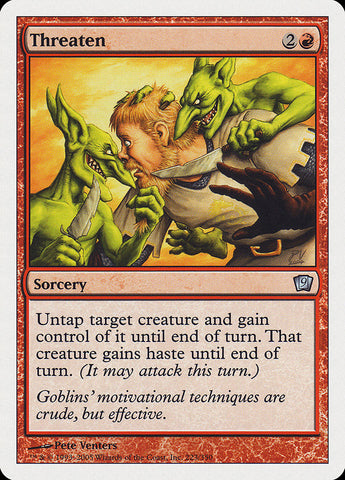 Threaten [Ninth Edition] - The Mythic Store | 24h Order Processing