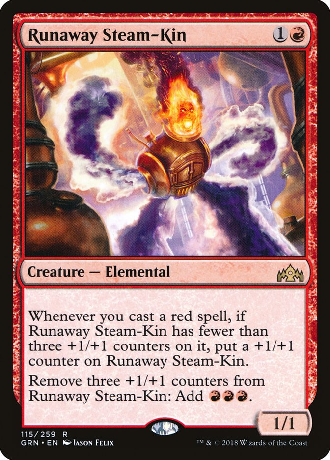 Runaway Steam-Kin [Guilds of Ravnica] - The Mythic Store | 24h Order Processing