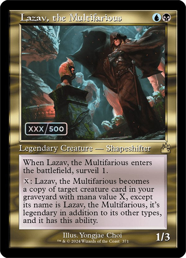 Lazav, the Multifarious (Retro) (Serialized) [Ravnica Remastered] - The Mythic Store | 24h Order Processing