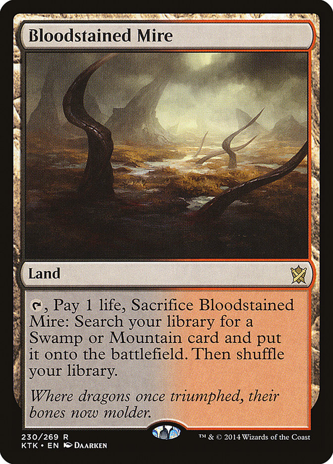 Bloodstained Mire [Khans of Tarkir] - The Mythic Store | 24h Order Processing