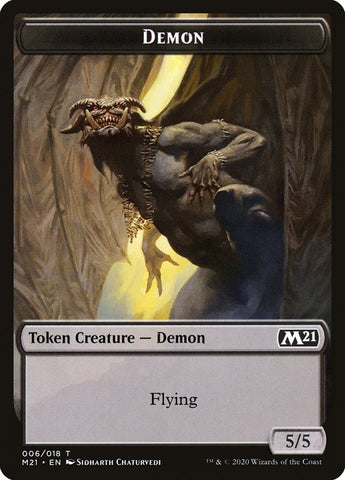 Demon Token [Core Set 2021 Tokens] - The Mythic Store | 24h Order Processing