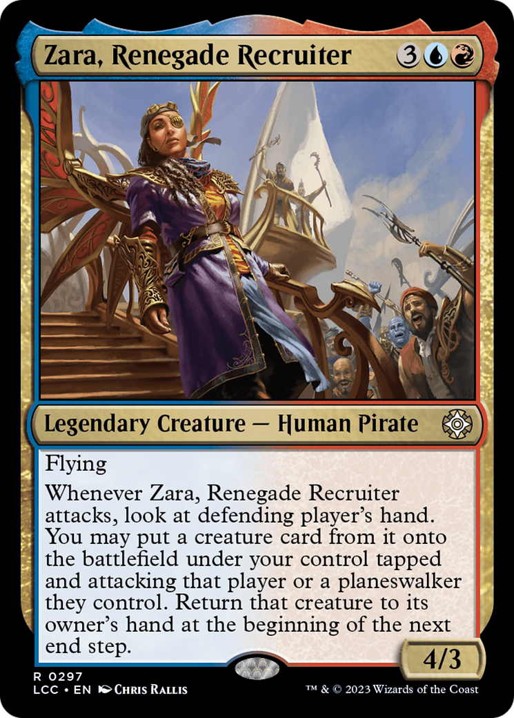 Zara, Renegade Recruiter [The Lost Caverns of Ixalan Commander] - The Mythic Store | 24h Order Processing