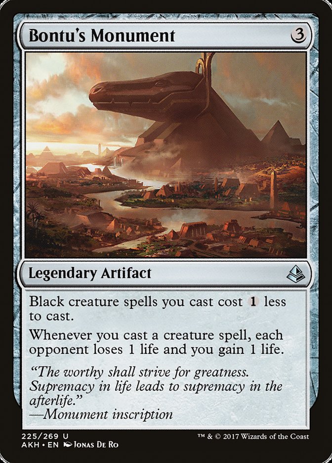 Bontu's Monument [Amonkhet] - The Mythic Store | 24h Order Processing