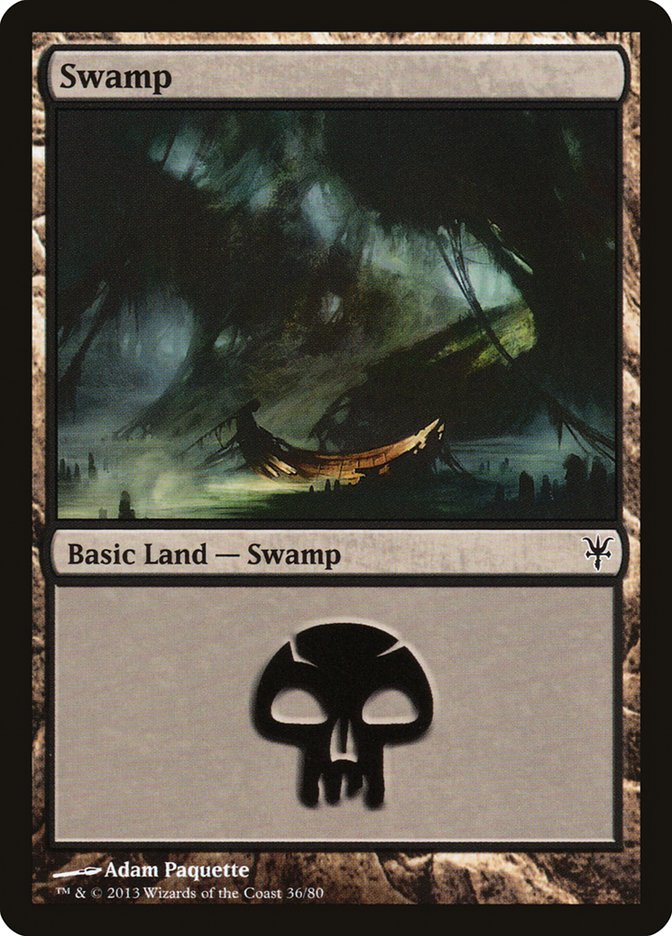 Swamp (36) [Duel Decks: Sorin vs. Tibalt] - The Mythic Store | 24h Order Processing