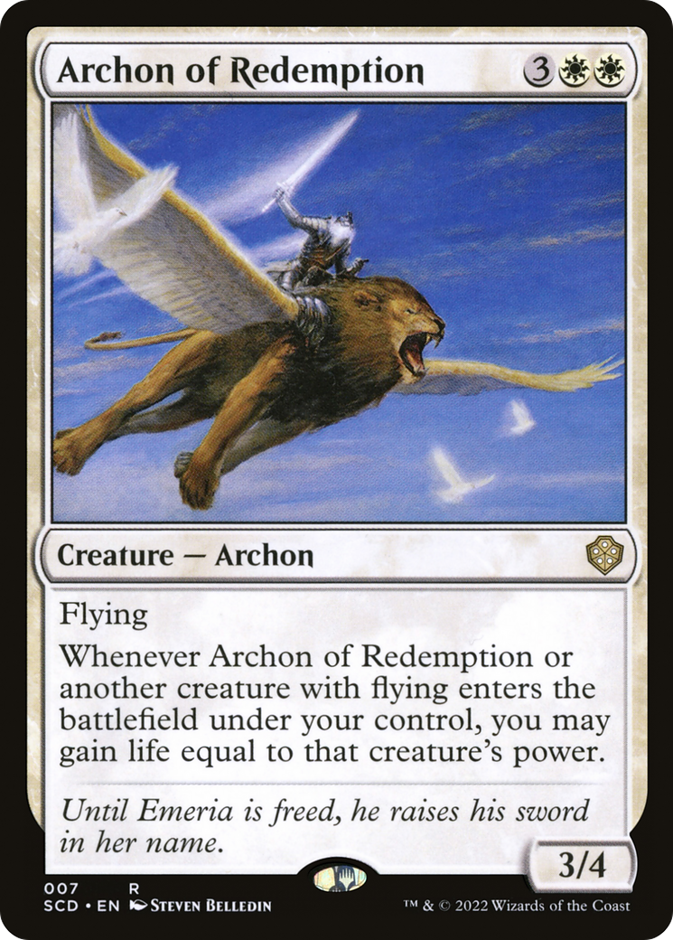 Archon of Redemption [Starter Commander Decks] - The Mythic Store | 24h Order Processing