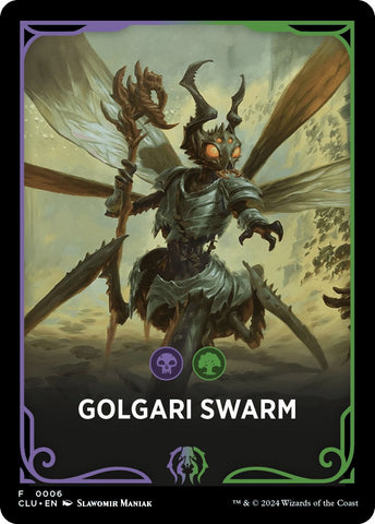 Golgari Swarm Theme Card [Ravnica: Clue Edition Tokens] - The Mythic Store | 24h Order Processing