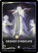 Orzhov Syndicate Theme Card [Ravnica: Clue Edition Tokens] - The Mythic Store | 24h Order Processing