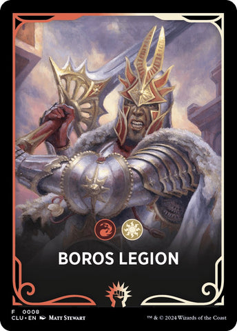 Boros Legion Theme Card [Ravnica: Clue Edition Tokens] - The Mythic Store | 24h Order Processing