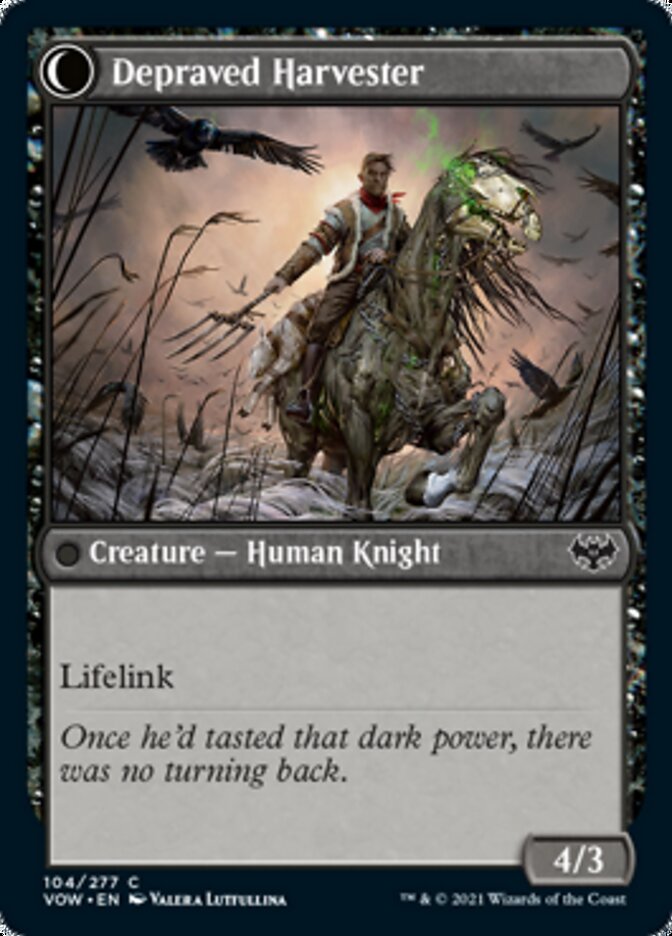 Desperate Farmer // Depraved Harvester [Innistrad: Crimson Vow] - The Mythic Store | 24h Order Processing