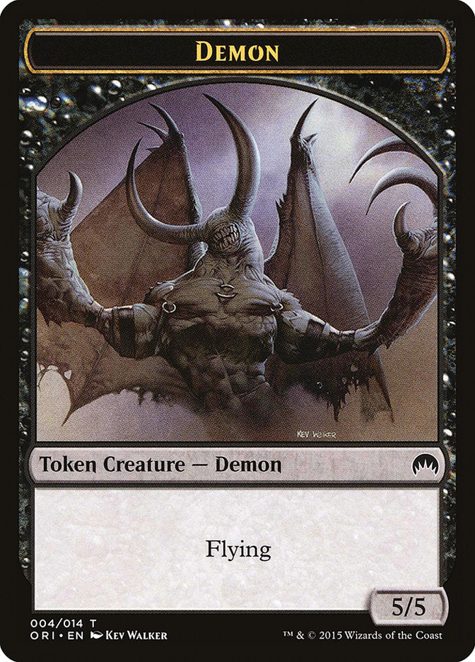 Demon Token [Magic Origins Tokens] - The Mythic Store | 24h Order Processing