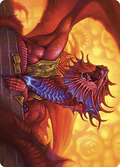 Niv-Mizzet, Guildpact Art Card (44/49) [Murders at Karlov Manor Art Series] - The Mythic Store | 24h Order Processing