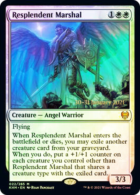 Resplendent Marshal [Kaldheim Prerelease Promos] - The Mythic Store | 24h Order Processing