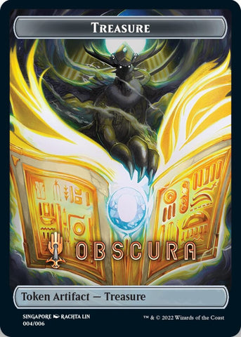 Treasure Token (Obscura) (Southeast Asia Artists) [Streets of New Capenna Tokens] - The Mythic Store | 24h Order Processing