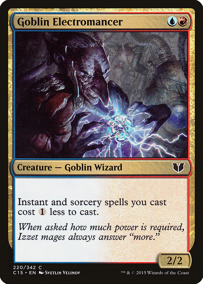 Goblin Electromancer [Commander 2015] - The Mythic Store | 24h Order Processing