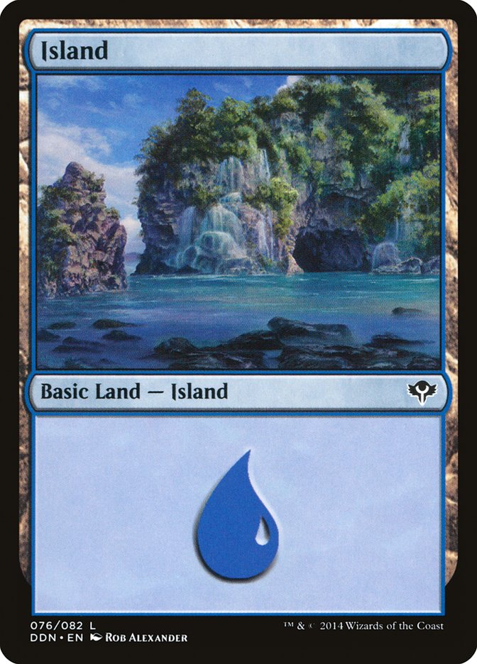 Island (76) [Duel Decks: Speed vs. Cunning] - The Mythic Store | 24h Order Processing