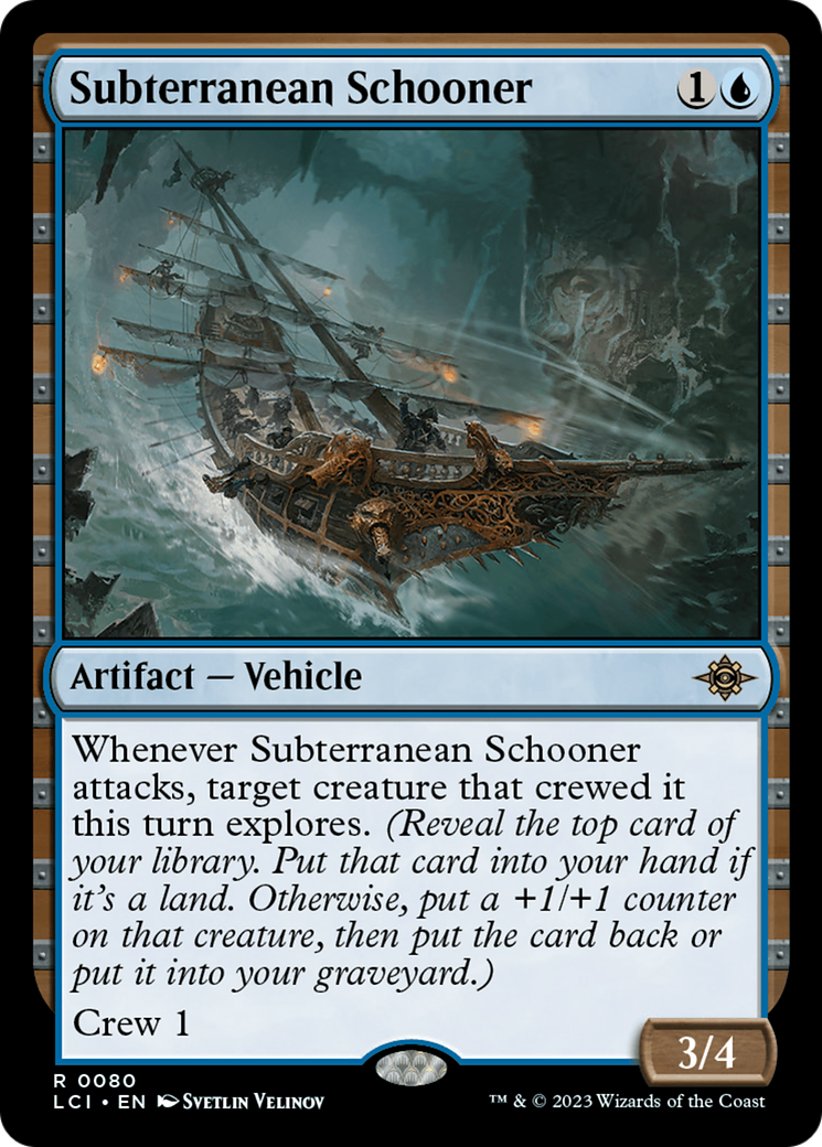 Subterranean Schooner [The Lost Caverns of Ixalan] - The Mythic Store | 24h Order Processing