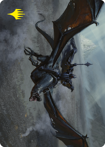 Lord of the Nazgul Art Card (Gold-Stamped Signature) [The Lord of the Rings: Tales of Middle-earth Art Series] - The Mythic Store | 24h Order Processing