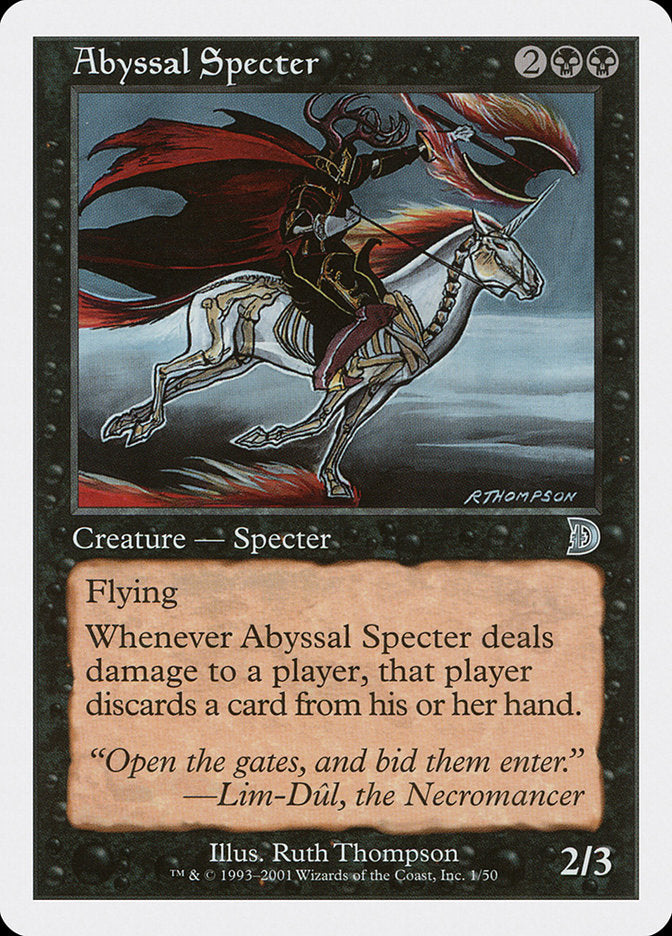 Abyssal Specter [Deckmasters] - The Mythic Store | 24h Order Processing