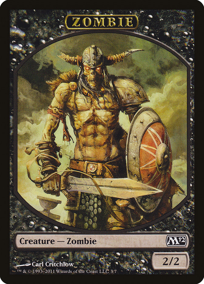 Zombie Token [Magic 2012 Tokens] - The Mythic Store | 24h Order Processing