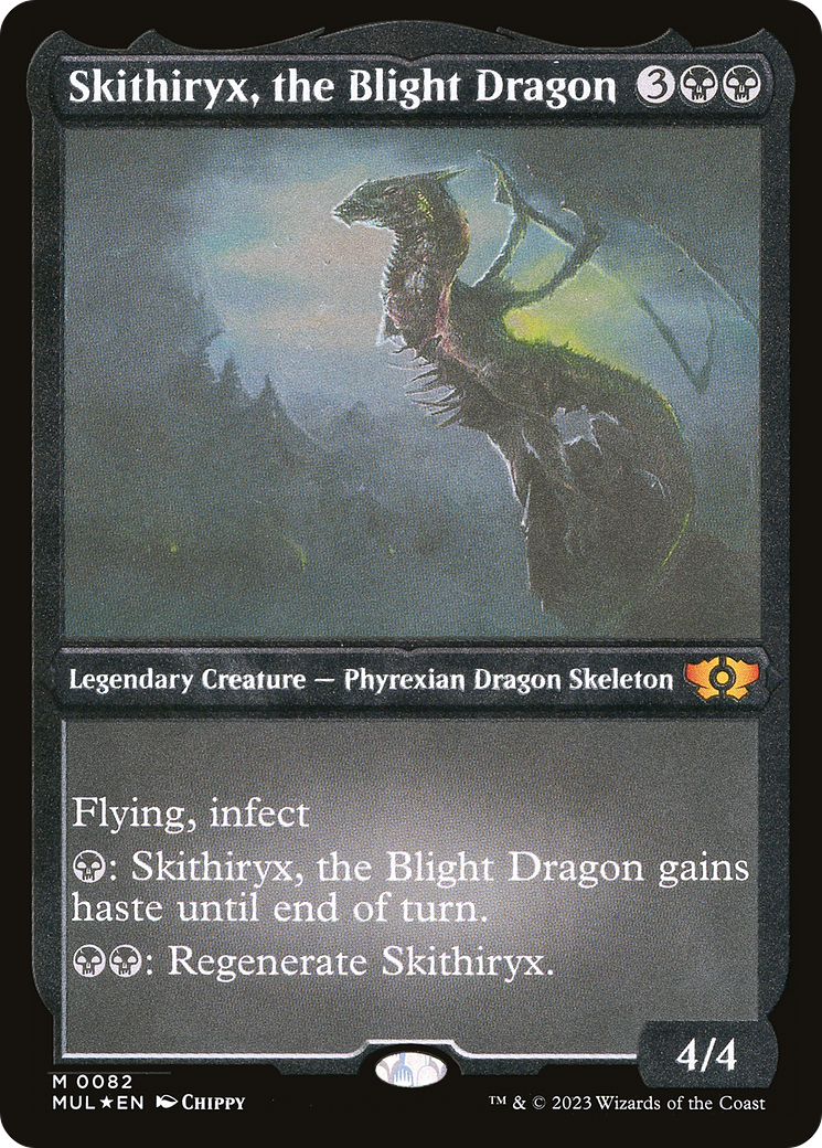 Skithiryx, the Blight Dragon (Foil Etched) [Multiverse Legends] - The Mythic Store | 24h Order Processing