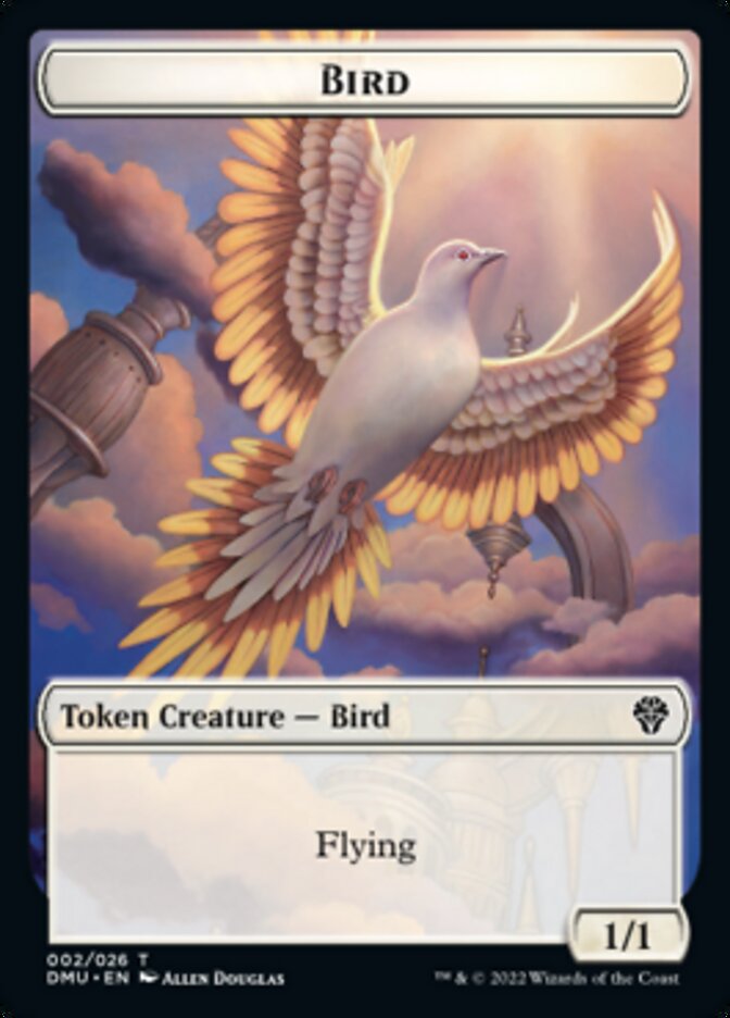 Bird (002) // Beast Double-Sided Token [Dominaria United Tokens] - The Mythic Store | 24h Order Processing