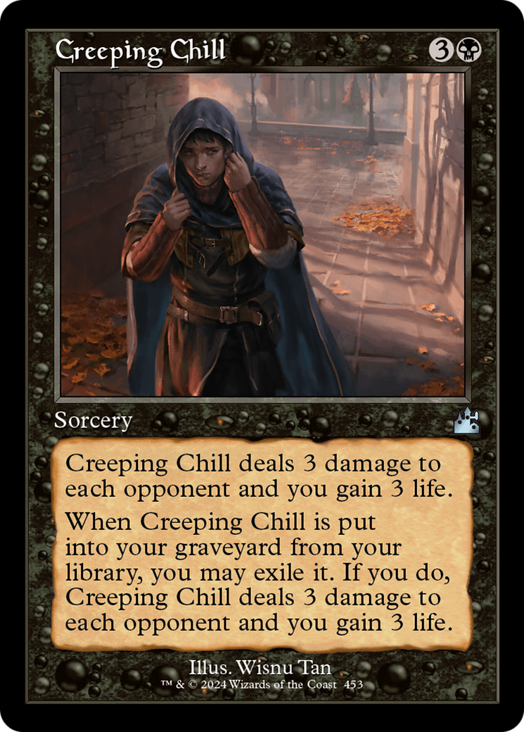 Creeping Chill (Retro Frame) [Ravnica Remastered] - The Mythic Store | 24h Order Processing