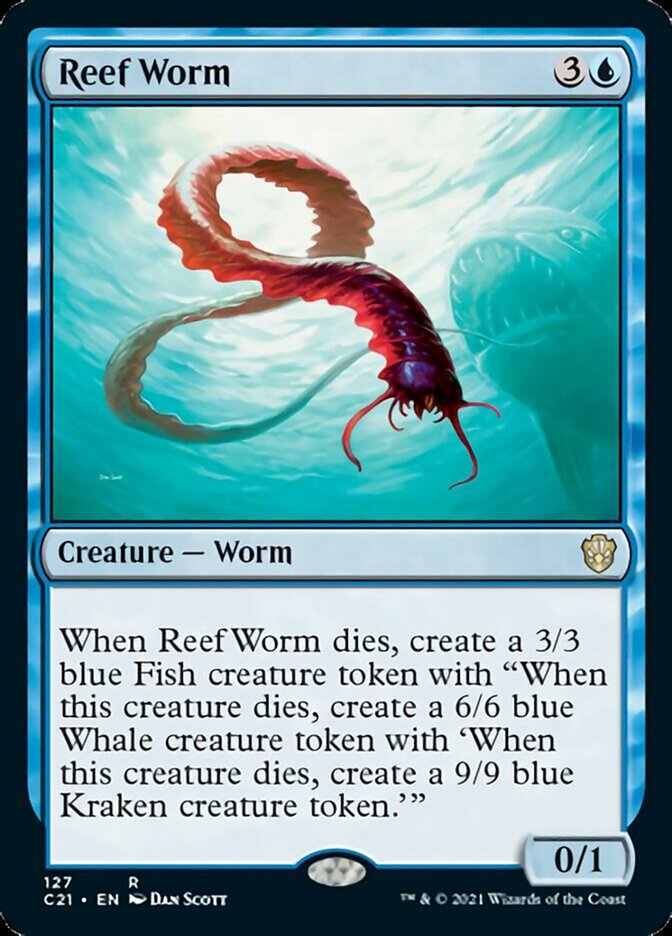 Reef Worm [Commander 2021] - The Mythic Store | 24h Order Processing