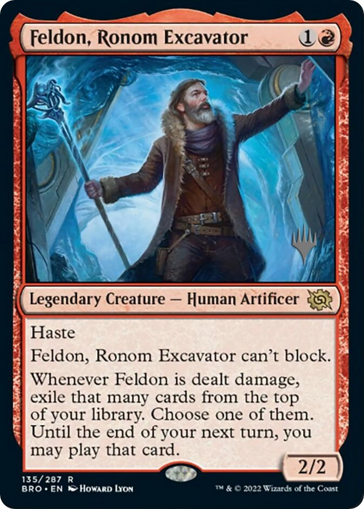 Feldon, Ronom Excavator (Promo Pack) [The Brothers' War Promos] - The Mythic Store | 24h Order Processing