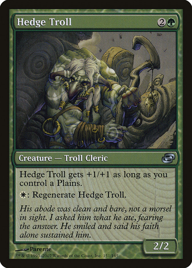 Hedge Troll [Planar Chaos] - The Mythic Store | 24h Order Processing