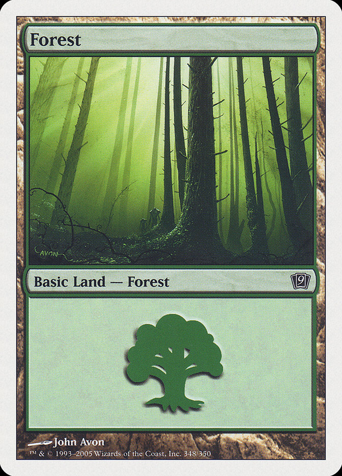 Forest (348) [Ninth Edition] - The Mythic Store | 24h Order Processing