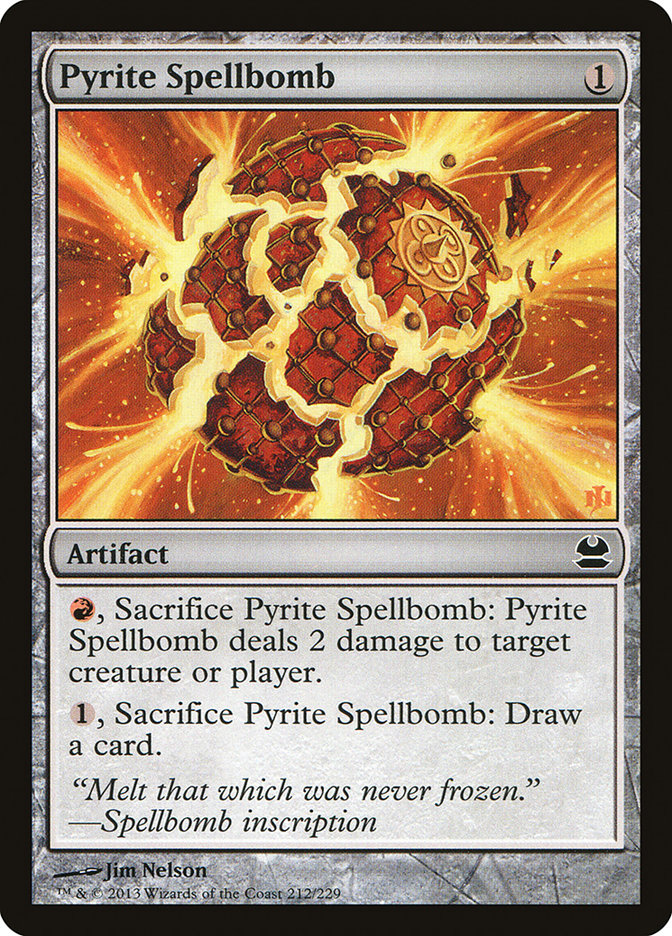 Pyrite Spellbomb [Modern Masters] - The Mythic Store | 24h Order Processing