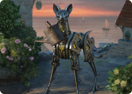 Clockwork Fox Art Card [Commander Legends: Battle for Baldur's Gate Art Series] - The Mythic Store | 24h Order Processing