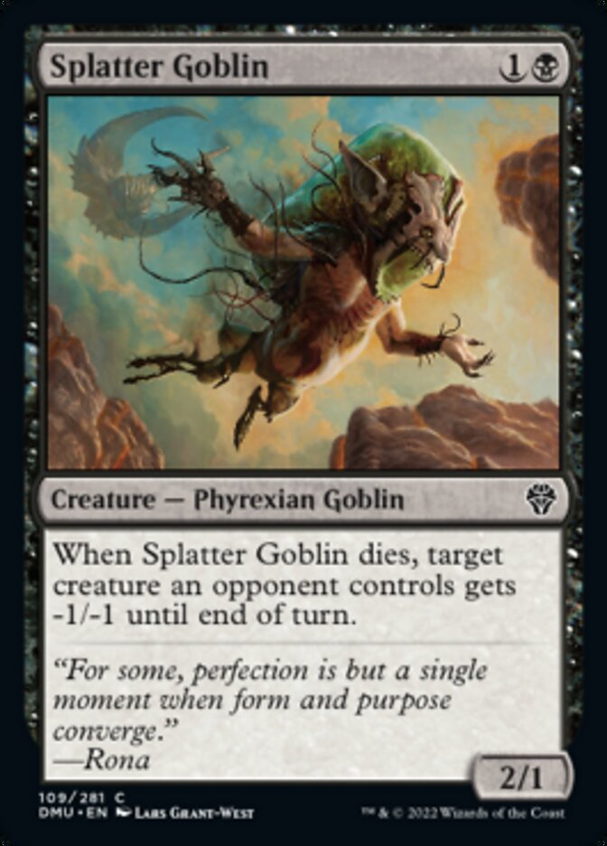 Splatter Goblin [Dominaria United] - The Mythic Store | 24h Order Processing